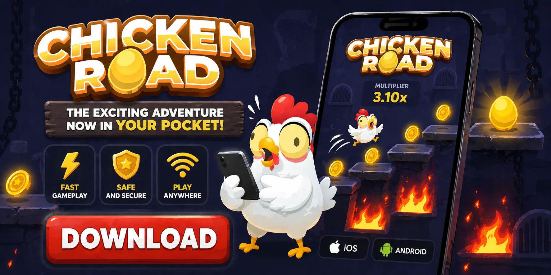 Download the Chicken Road App